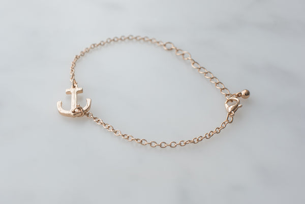 Anchor Bracelet Gold